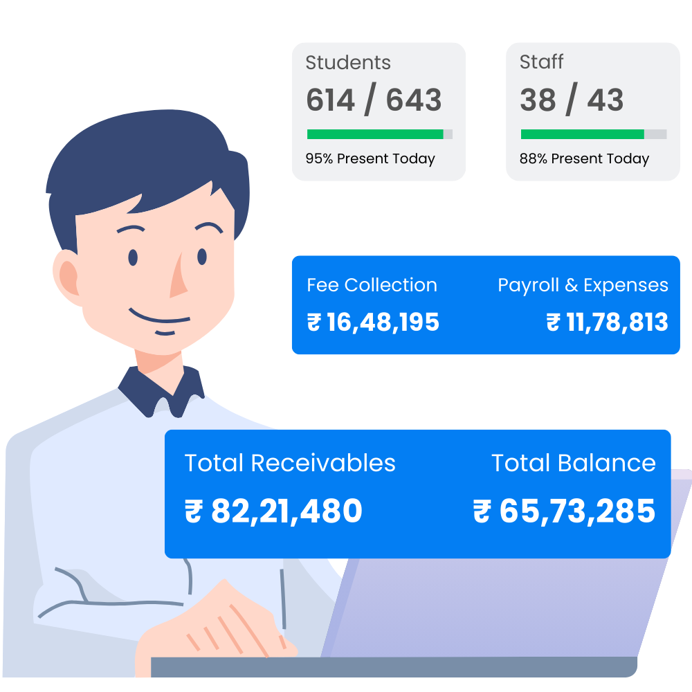 VidyalayaERP School Management Software Admin App